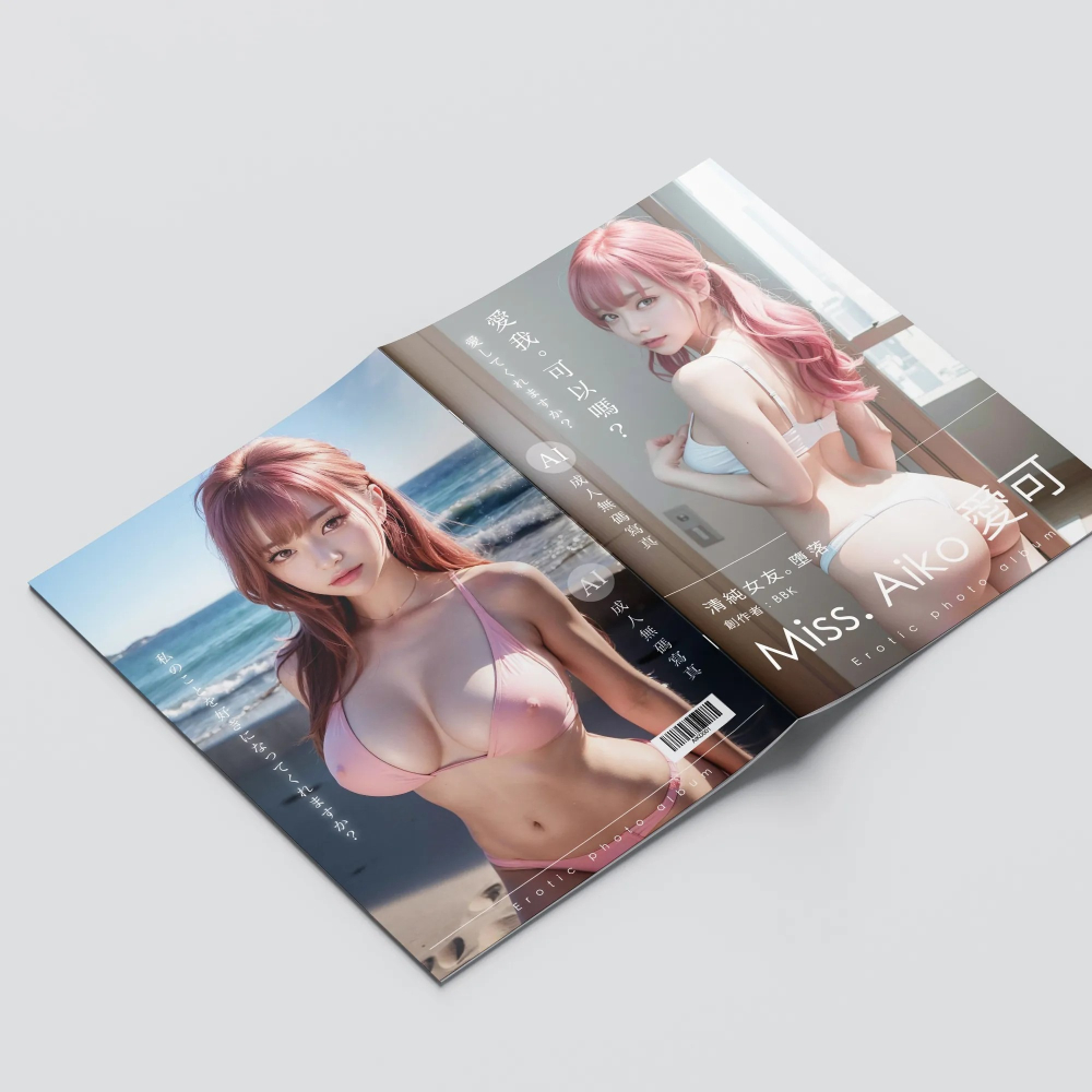 AI成人 Miss.Aiko 愛我可以嗎？ 台灣首本實體無碼 大尺度繪圖寫真集-細節圖4