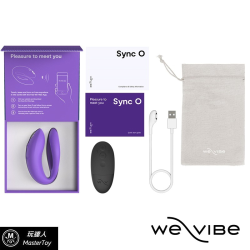 We-Vibe 雙人共震 Sync O 愉悅按摩器 保固兩年