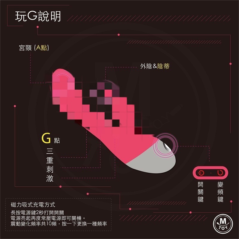 玩G神器 情趣 震動按摩棒-細節圖2