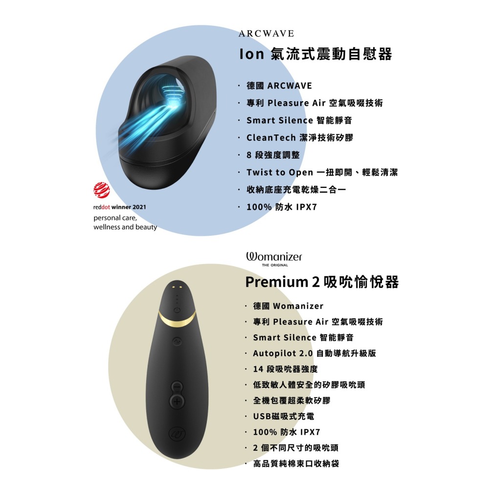 德國 ARCWAVE Pleasure Pair Collection Box 愉悦情趣禮盒-細節圖4