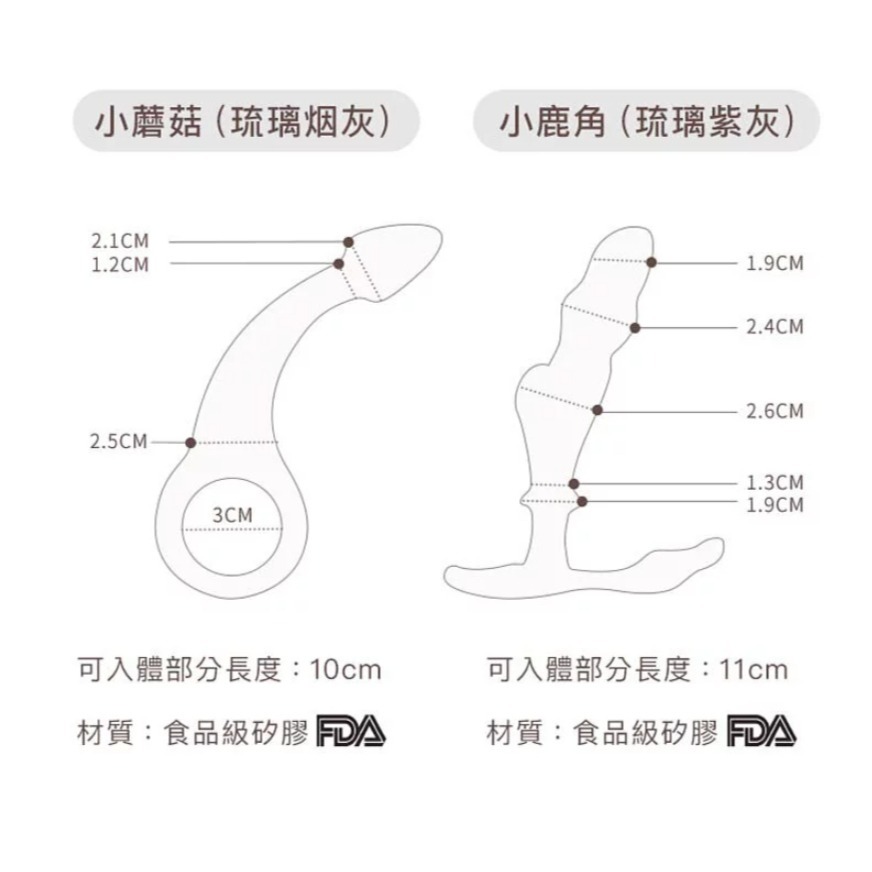 UPKO 後庭探索之旅 男女通用 按摩棒 2件套組-細節圖9