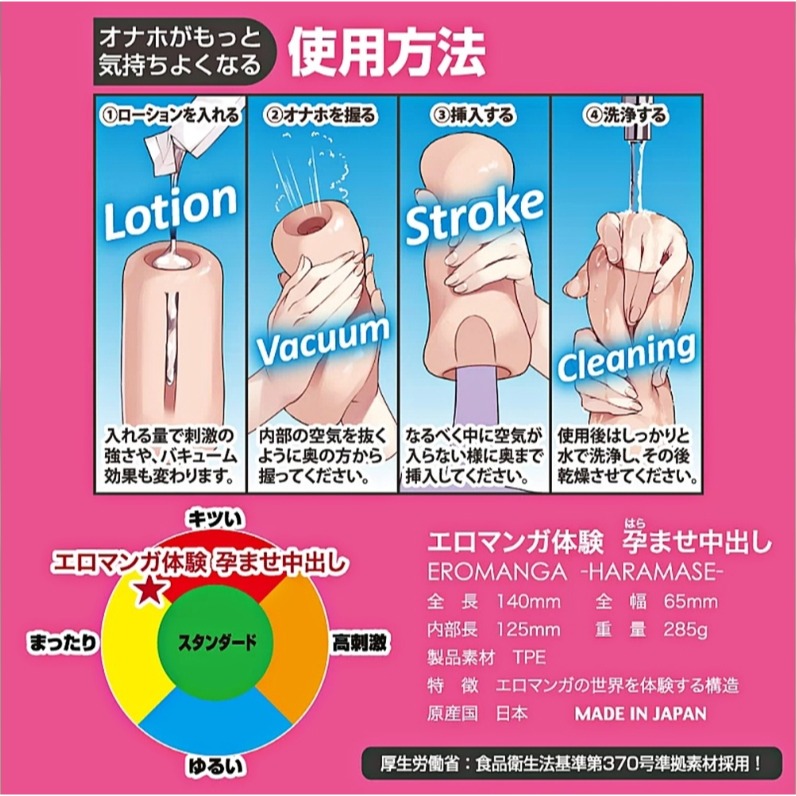 日本TH 体驗H漫 受孕中出 子宮播種 夾吸自慰器-細節圖4