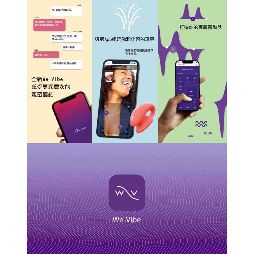 加拿大 We-Vibe 藍牙 Sync Go 變頻 雙人共震器-細節圖8