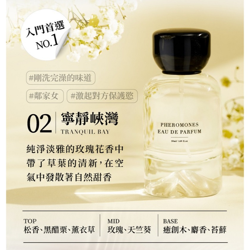 ( 三入組 ) Relove 費洛蒙香水 男女淡香精 50ml-細節圖3