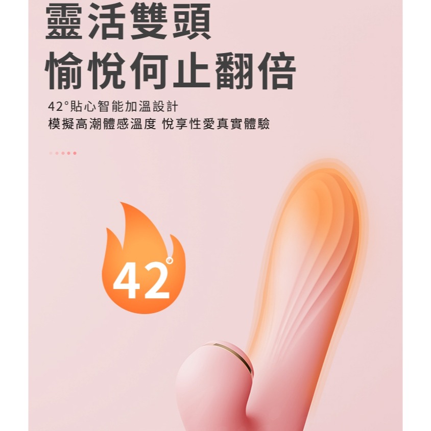 Zalo Rose Vibrator 內外夾擊 聲波吸吮 按摩棒-檸檬黃-細節圖7