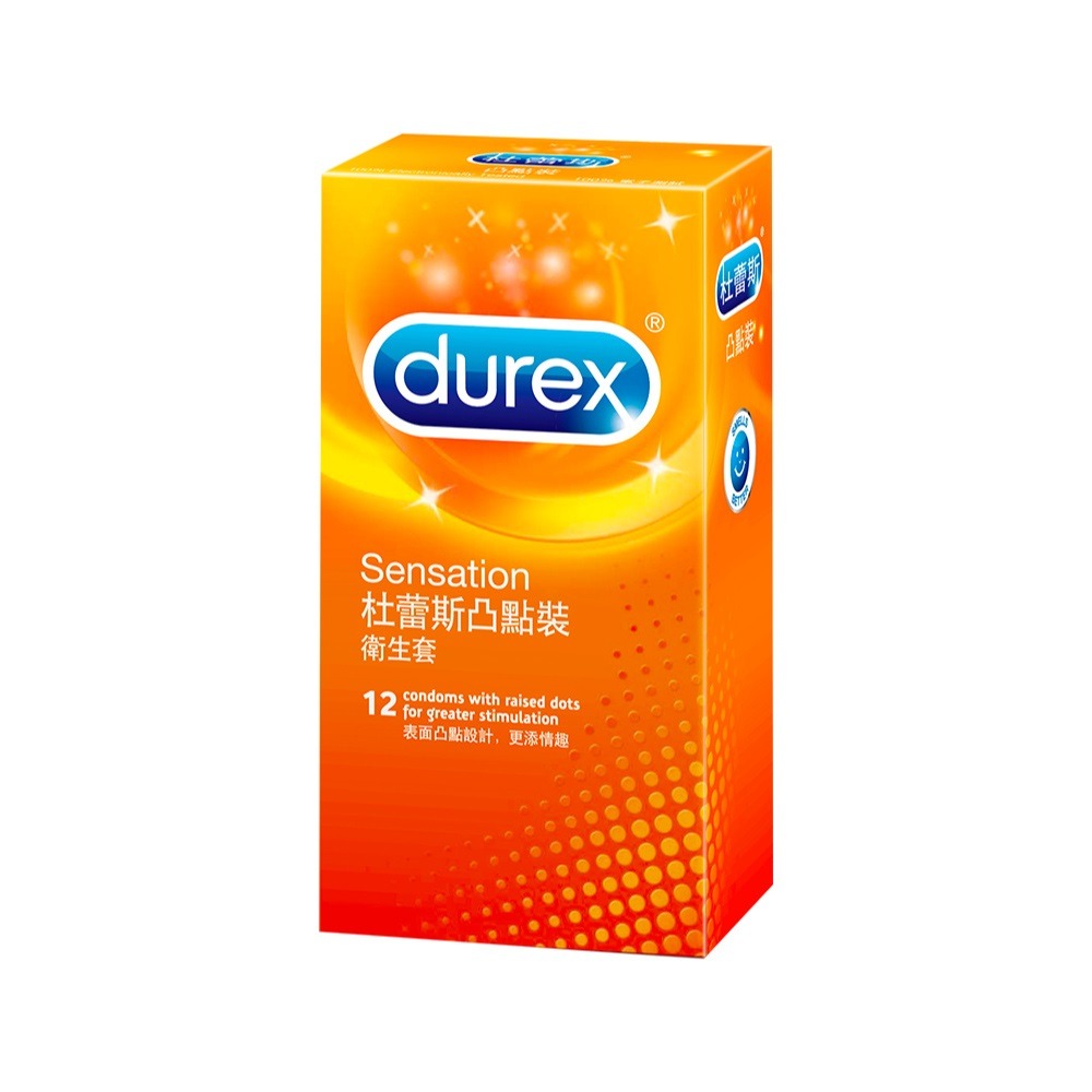 杜蕾斯 凸點裝 保險套 12入/盒-細節圖2