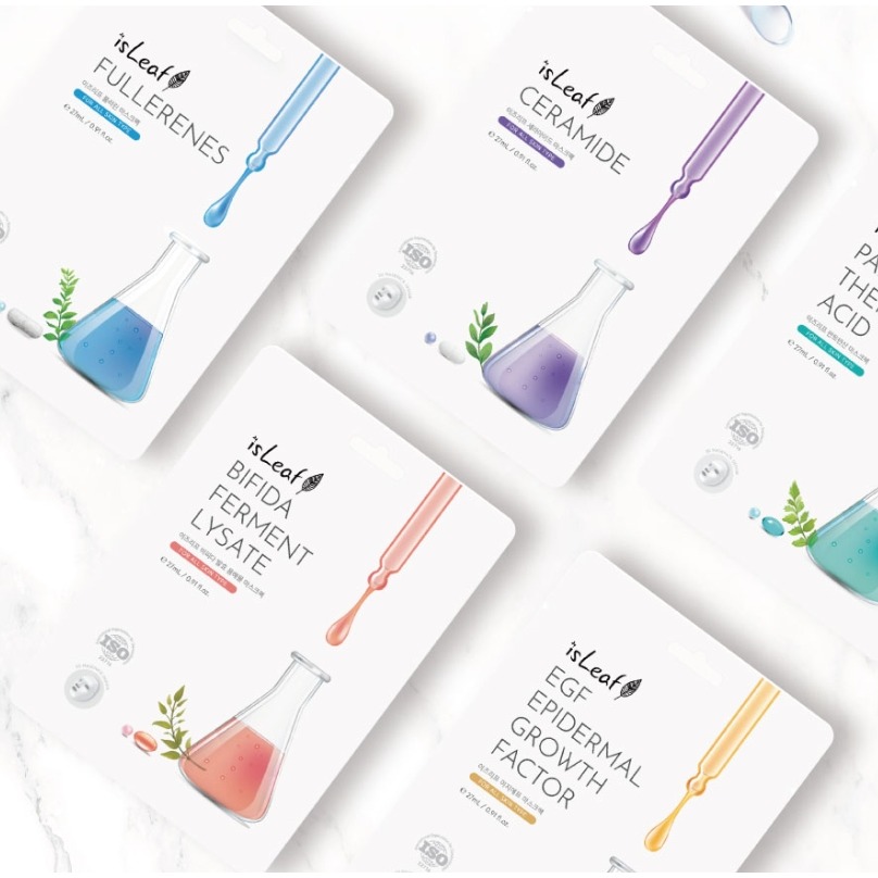 韓國 isLeaf 高效水潤面膜 27ml-細節圖3