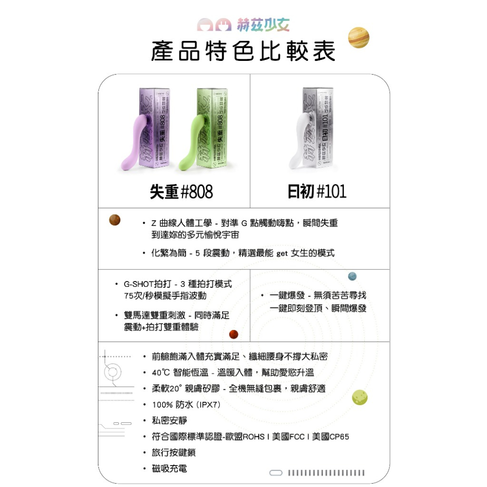 赫茲少女 為G點而生 101日初 808失重 G點按摩棒-細節圖4