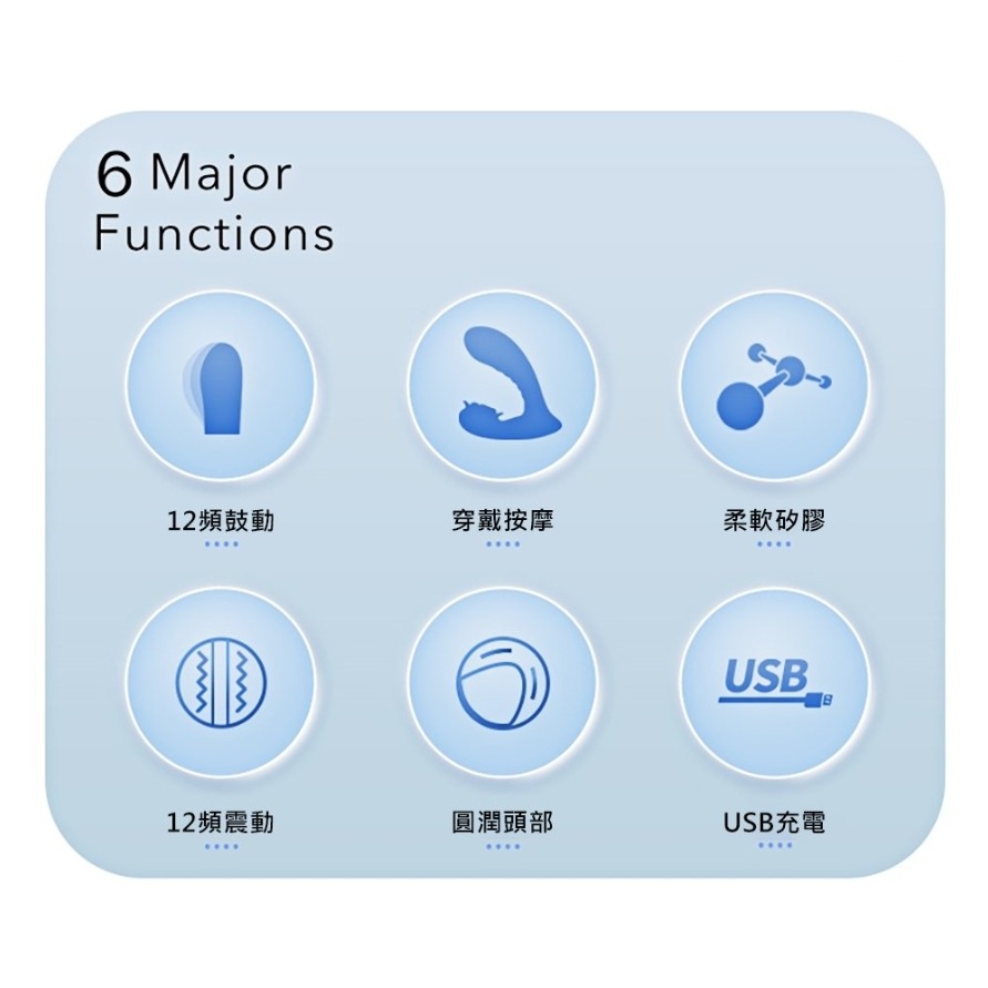 PRETTY LOVE Nadal 納達爾 12頻 隱形穿戴 震動按摩器-細節圖2