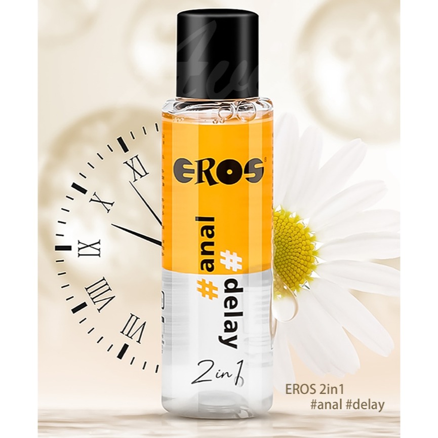 EROS 後庭 2in1 delay潤滑液 100ml-細節圖2
