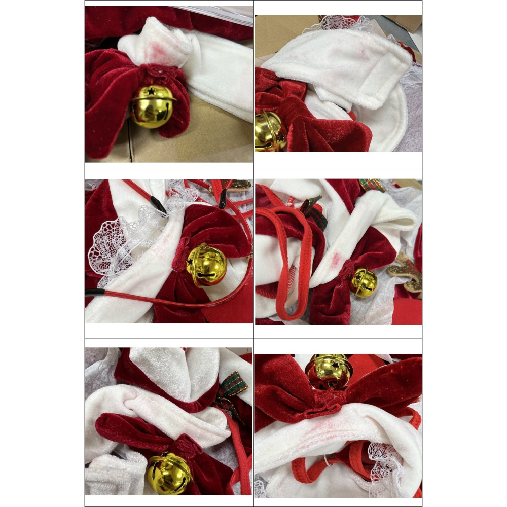 聖誕麋鹿 情趣 萌鹿耳 絲絨服6710-細節圖3