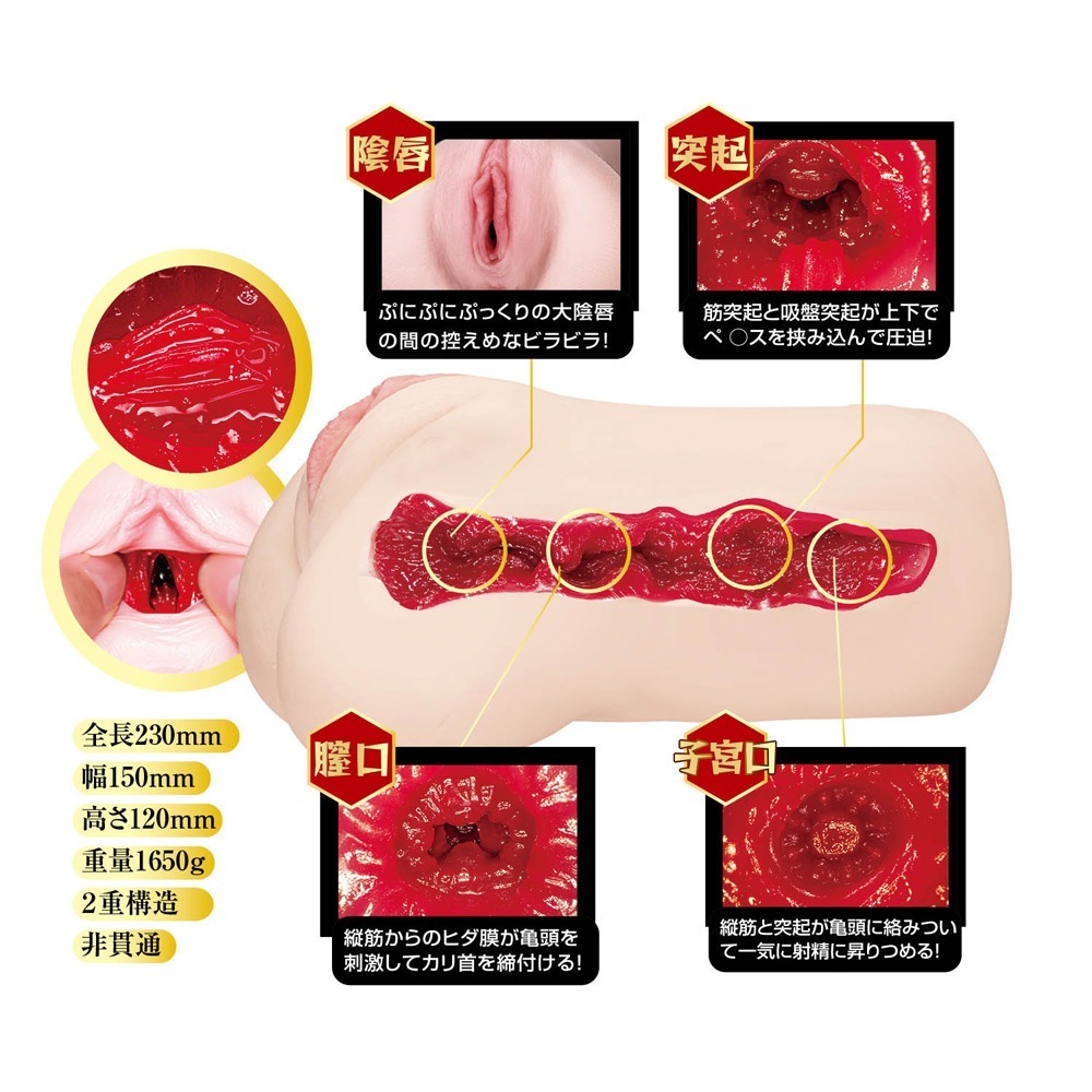 日本製 JNPG 名器証明 No.014 小宵虎南 吸啜震動版 自慰器-細節圖3