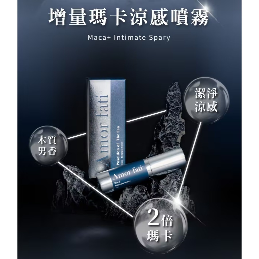海王 男用 增量瑪卡 涼感噴霧 18ml-細節圖2