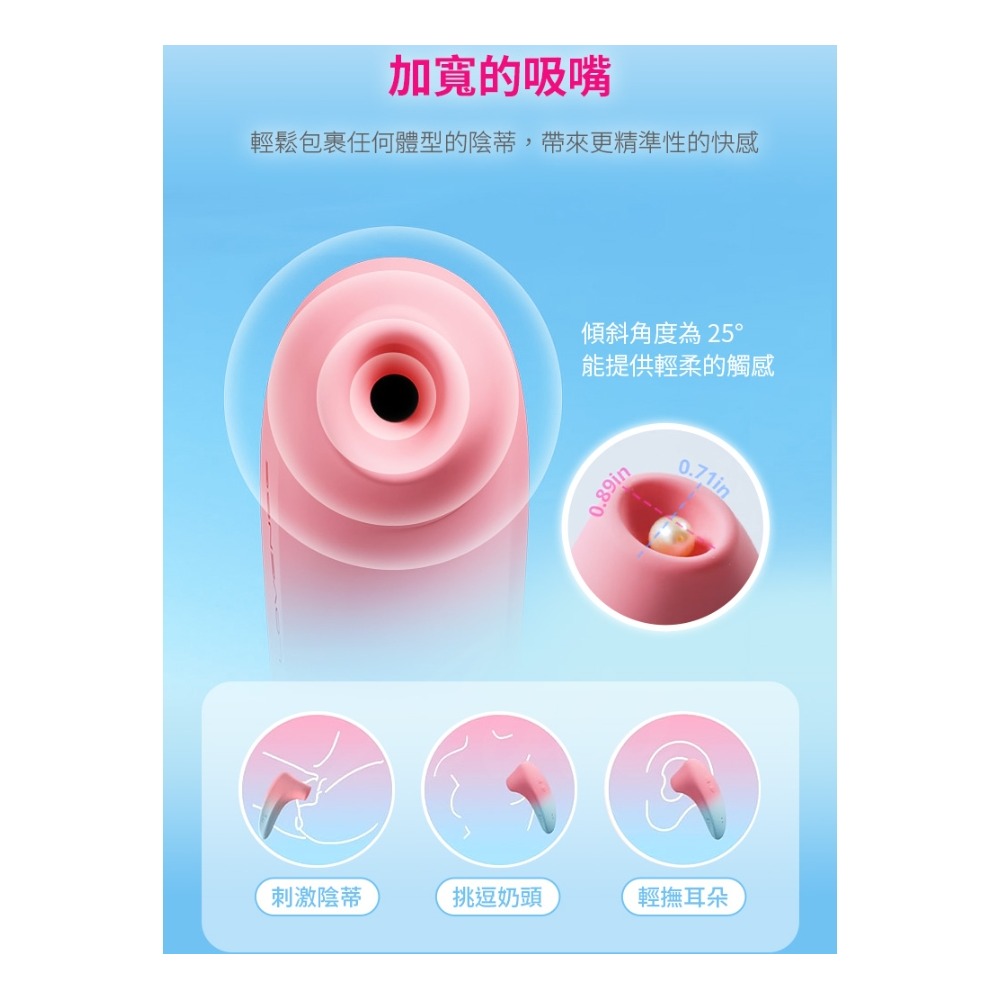 Lovense 智能遙控 Tenera 2 陰蒂 脈衝 吸吮器-細節圖3