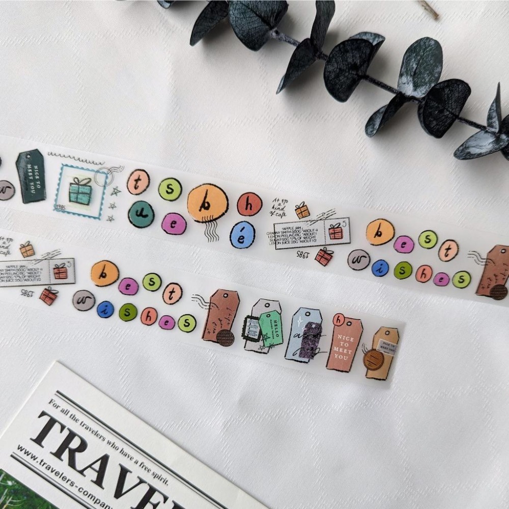 【NDL】什物｜限量商品_A message.信息_霧面PET膠帶｜分裝 50cm-細節圖5