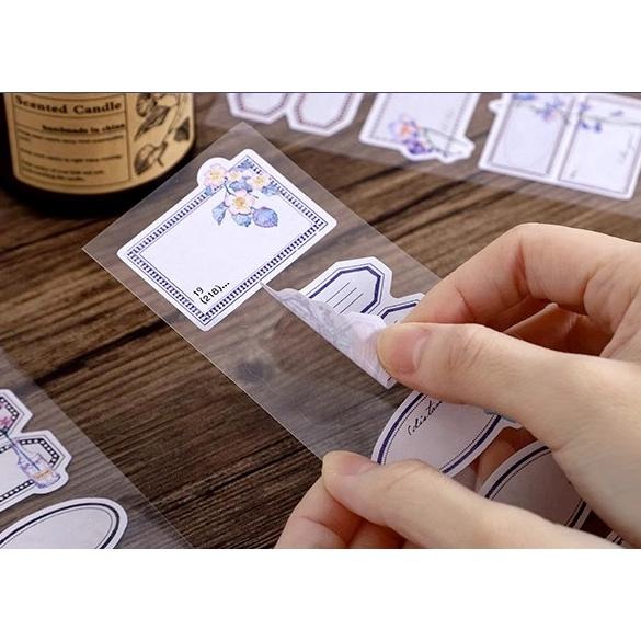 【NDL】papermore｜復古標籤框 書墨成香可書寫貼紙_手帳裝飾素材貼紙 3款6條入-細節圖8