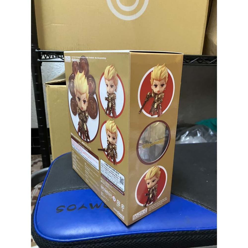 GSC 代理版 黏土人 Fate 吉爾伽美什 PVC 模型 好微笑 公仔-細節圖2