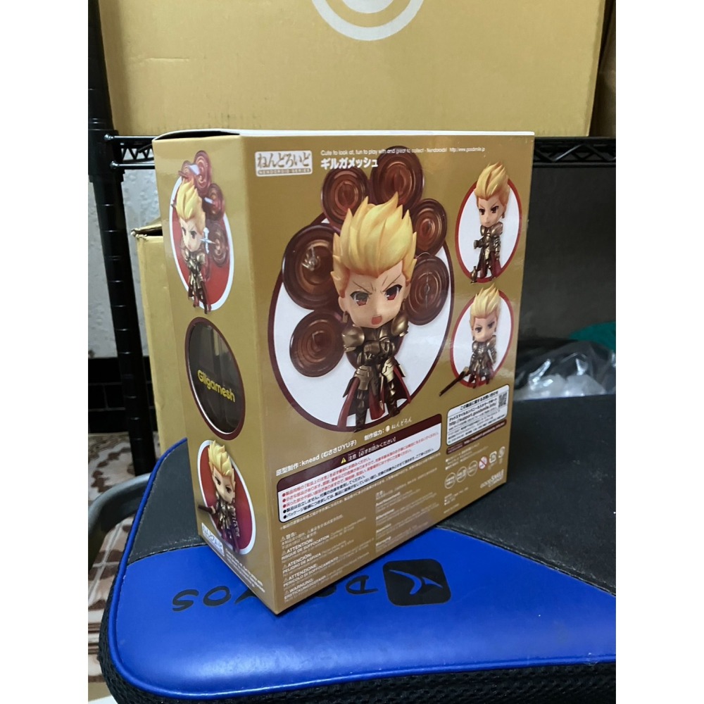 GSC 代理版 黏土人 Fate 吉爾伽美什 PVC 模型 好微笑 公仔-細節圖3
