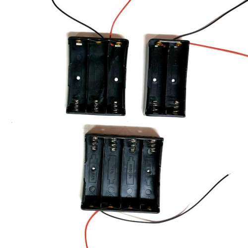 並聯 18650帶線電池盒 2節 3節 4節 電池盒 電池座 DIY