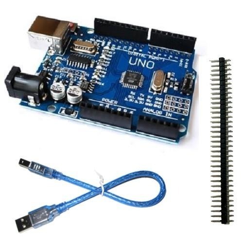 【馨月】UNO R3 ARDUINO 行家板 開發板 CH340G USB傳輸線 排針 ch340 附驅動程式課程資料