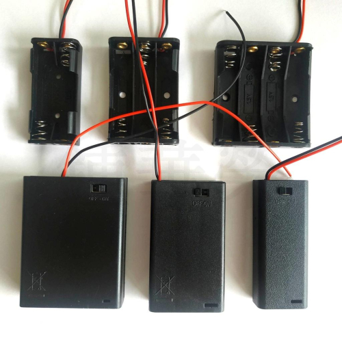 4號 電池盒 1節 2節 3節 4節 電源開關 附蓋 不附蓋 電池座 DIY 電源供應 AAA
