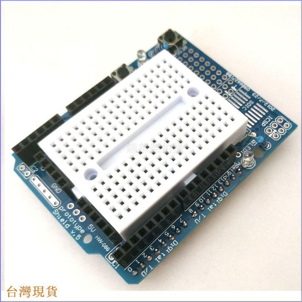 馨月】Arduino UNO Proto Shield ProtoShield 原型擴展板含麵包板擴展