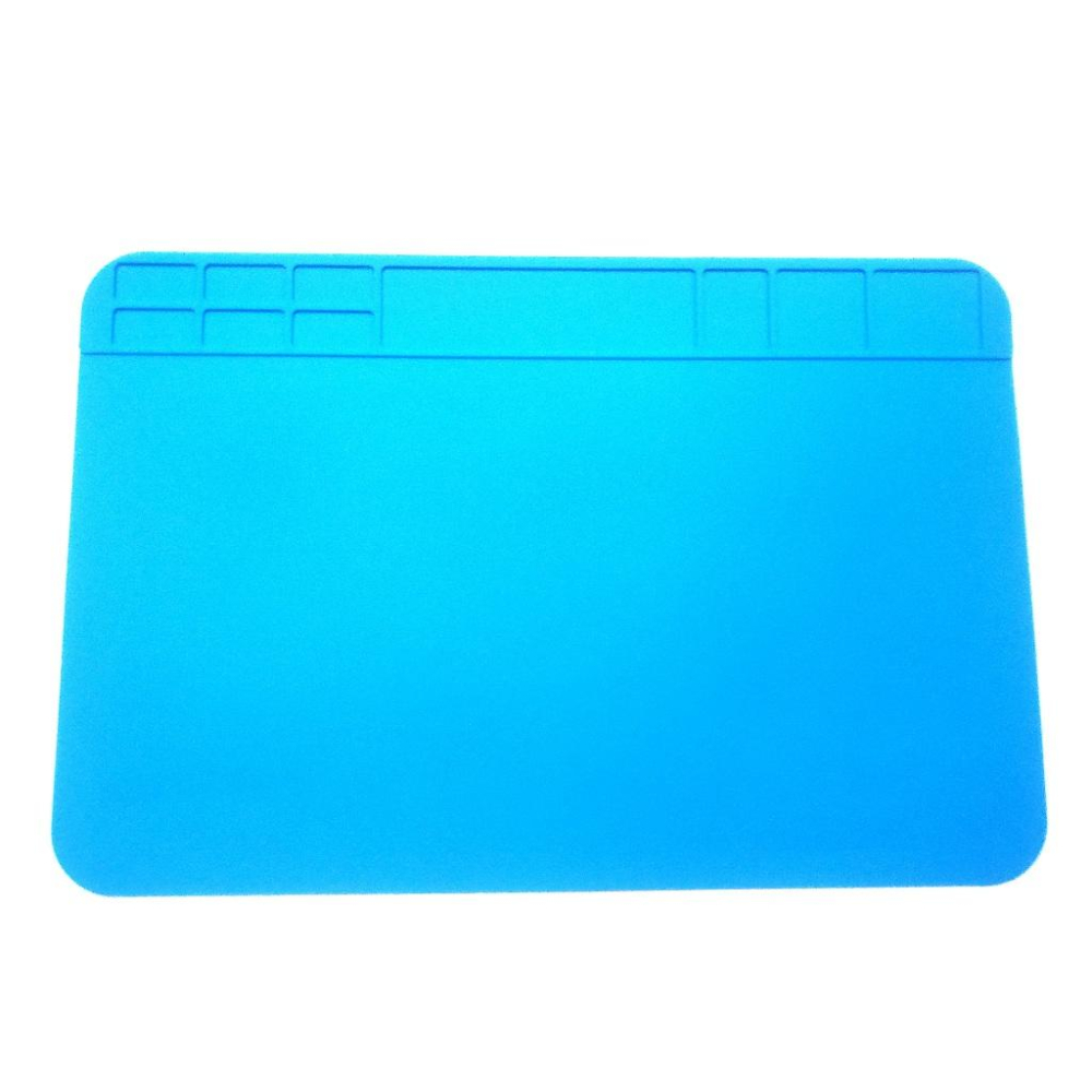 【萍萍】耐高溫維修台墊 PCB 維修矽膠墊 工作墊 熱風槍 隔熱墊-細節圖3