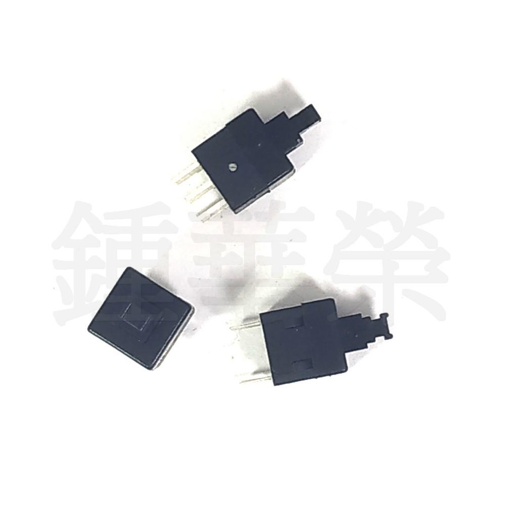 【萍萍】按鍵開關 8*8MM 自鎖 雙排6腳/六腳 藍白 黑 按鍵開關-細節圖2