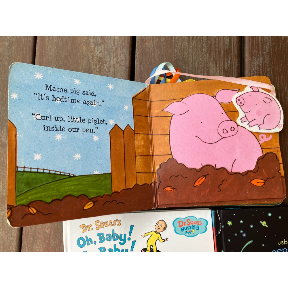 J1-4《好書321KB》【童書繪本】蘇斯博士Dr.Suess＇s Oh Baby+Space三本合售/翻翻書-細節圖2