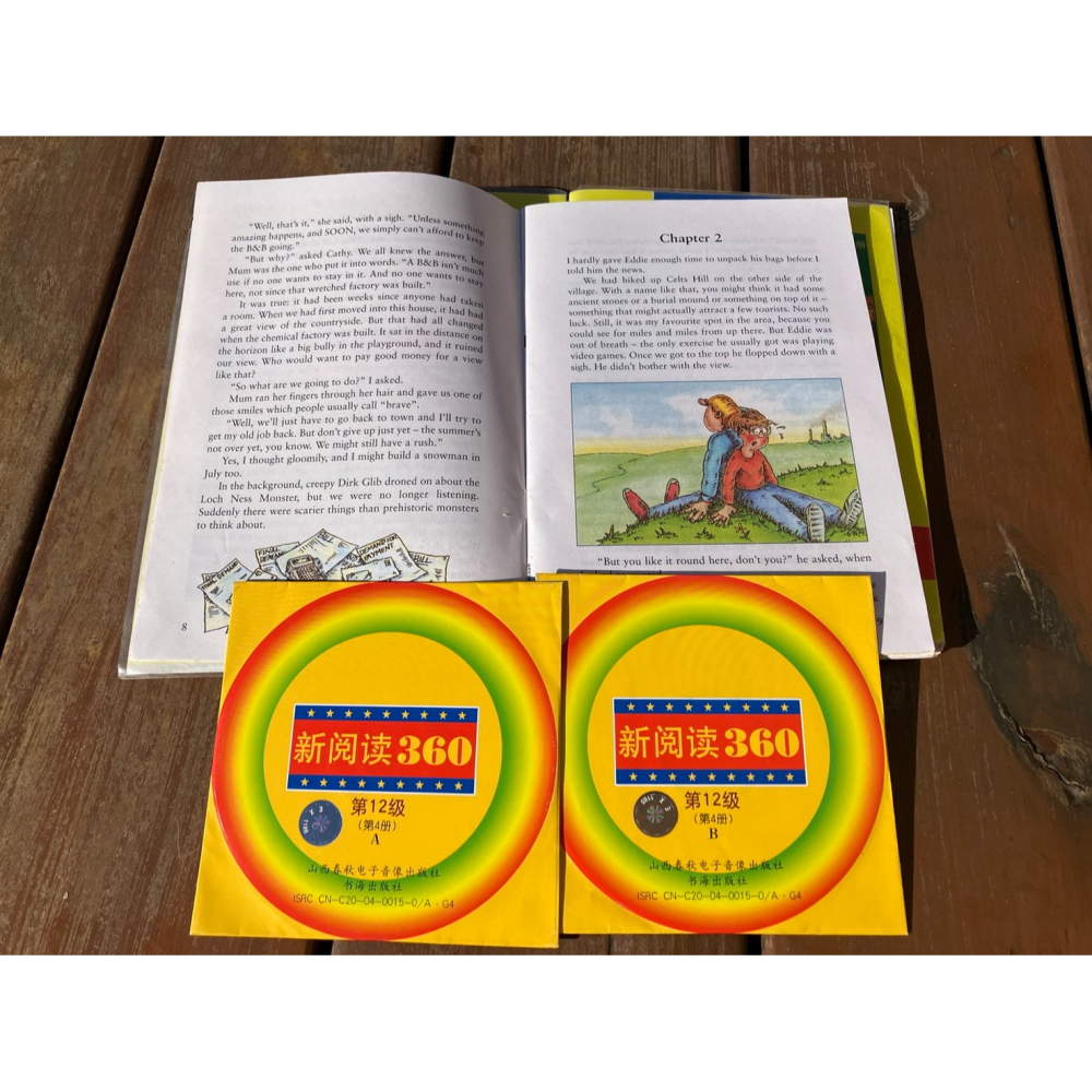 F7-4《好書321KB》【童書繪本】兒童英語讀本GINN 新閱讀360 第十二級三本合售/英國牛津里德-細節圖2