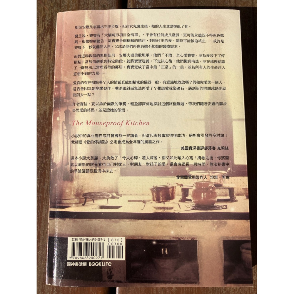 F7-4《好書321KB》【國外翻譯小說】愛的停損點/賽拉 夏-細節圖2