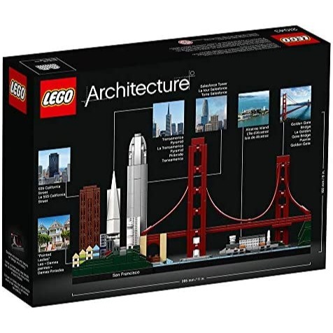 【已絕版】樂高全新 LEGO 21043 舊金山 金門大橋 天際線 正版全新未拆好盒