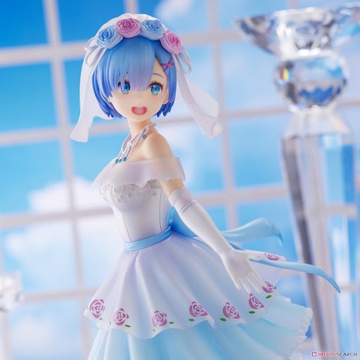 【全新現貨好盒】UCI Re:從零開始的異世界生活 雷姆 婚紗Ver PVC 完成品 代理版-細節圖2