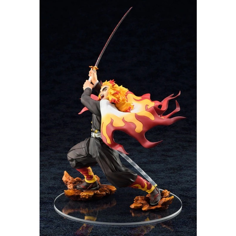 【全新現貨代理版】 BellFine 鬼滅之刃 煉獄杏壽郎 一般版 PVC 完成品-細節圖2