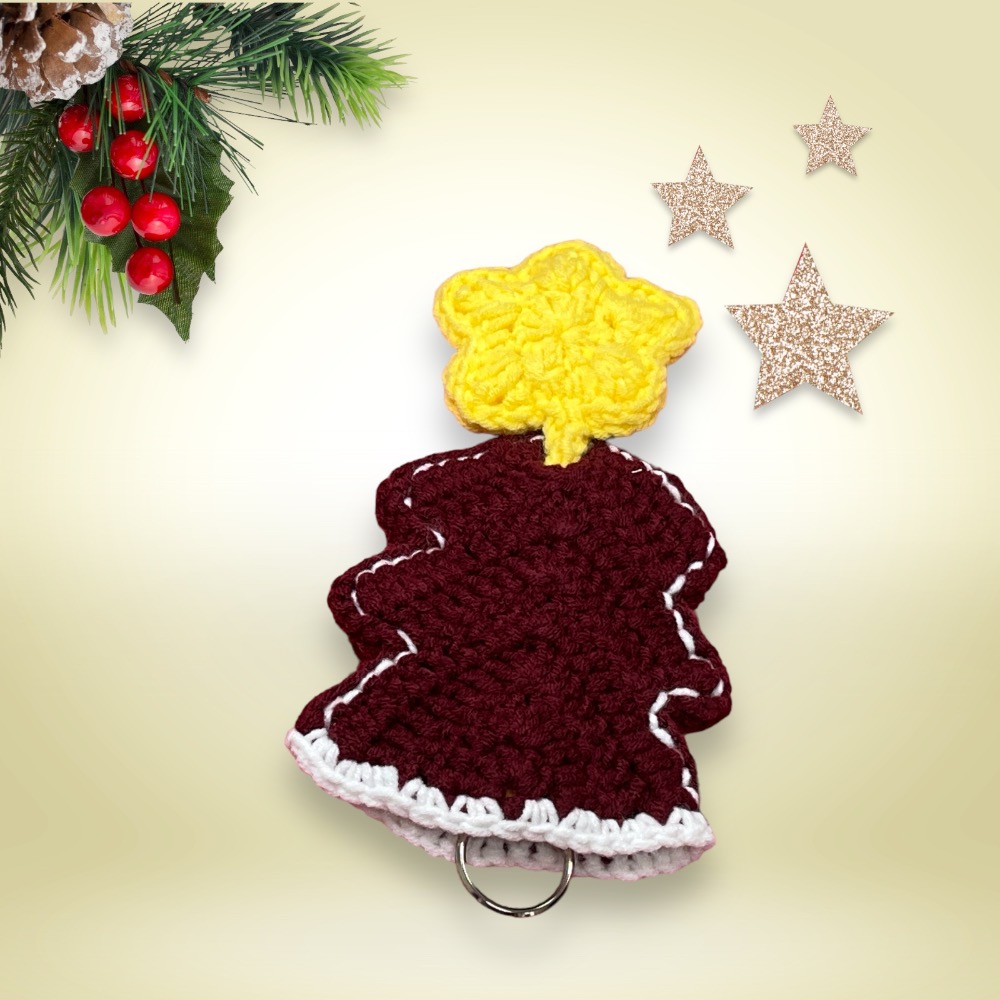 聖誕節 聖誕樹鑰匙包-細節圖2