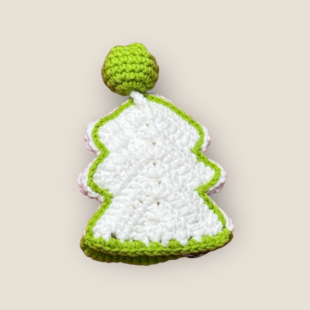 聖誕節 聖誕樹鑰匙包-細節圖3