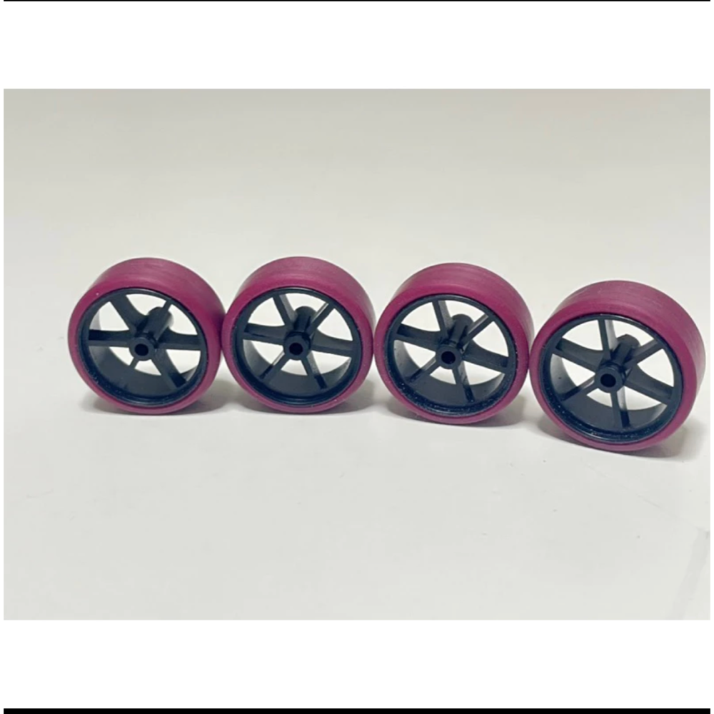 田宮 TAMIYA 四驅車 92436 二加 中徑 豬肝胎(滑胎) 豬血胎 薄胎組 階梯胎組 24mm-細節圖2