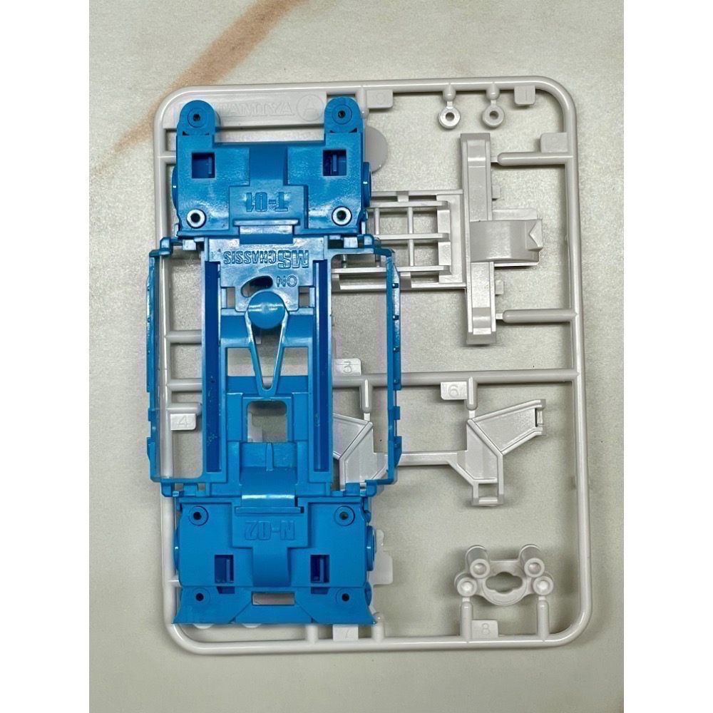 Tamiya 田宮 四驅車 MS/MSL底盤 改良 前後抬高 切頭尾 洗柱 內藏式避震車-細節圖7
