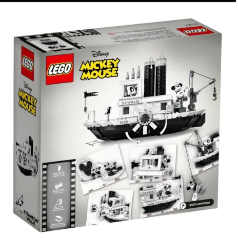 LEGO樂高 IDEAS系列 21317 米奇的威利號蒸汽船 絕版品 現貨