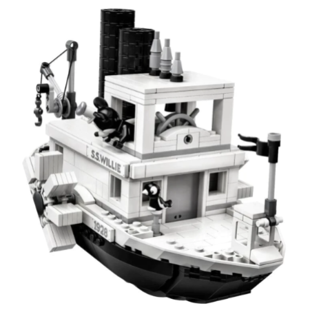 《好好·玩積木》LEGO樂高 IDEAS系列 21317 米奇的威利號蒸汽船 絕版品  現貨-細節圖3