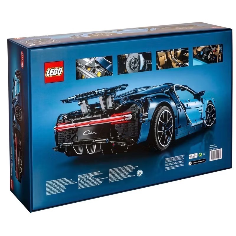LEGO 42083 布加迪 威龍 Bugatti Chiron 科技Technic系列-細節圖2