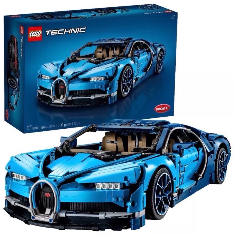 LEGO 42083 布加迪 威龍 Bugatti Chiron 科技Technic系列-細節圖3
