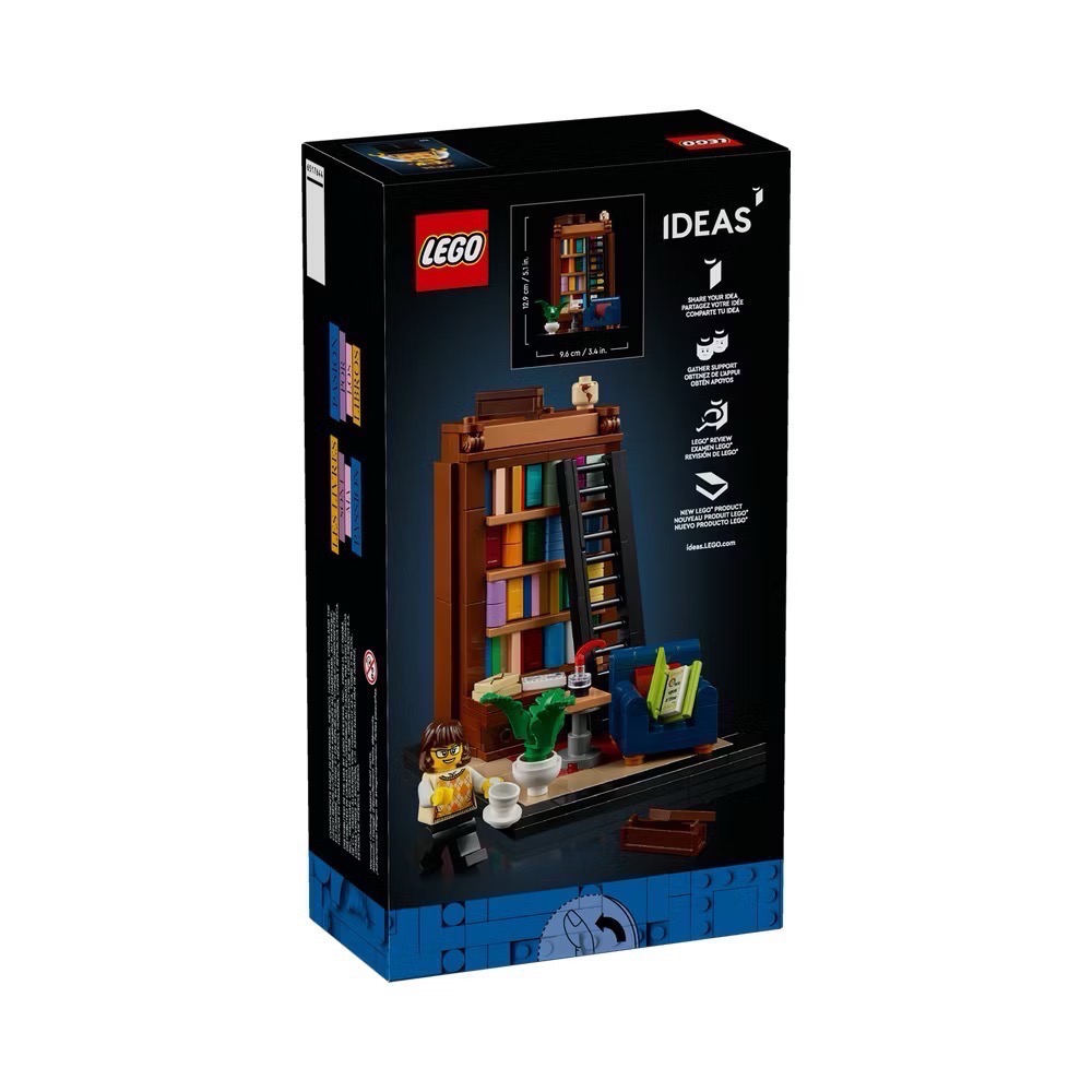 🐾好好·玩積木🐾Lego40698 IDEAS系列 愛書人 Books Are My Passion-細節圖2