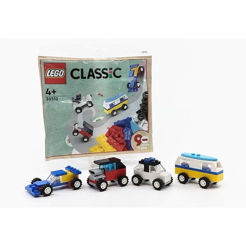 《好好·玩積木》LEGO 30510 90週年小汽車組 Classic系列-細節圖2