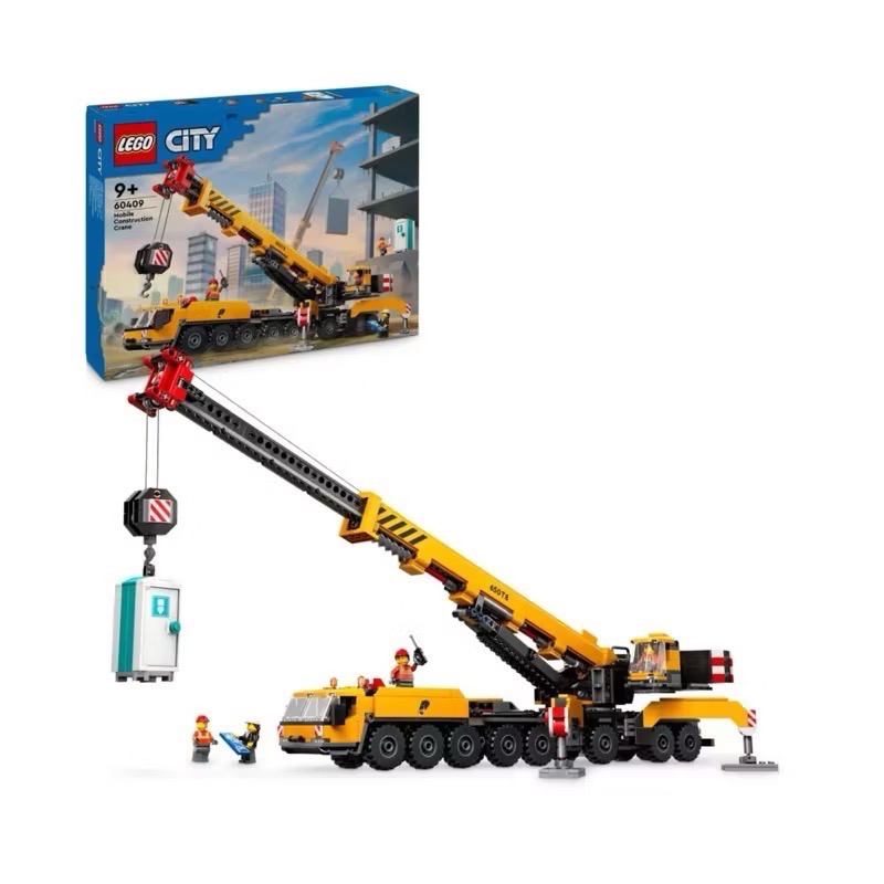 《好好·玩積木》LEGO 60409 移動式工程起重機 City系列-細節圖3