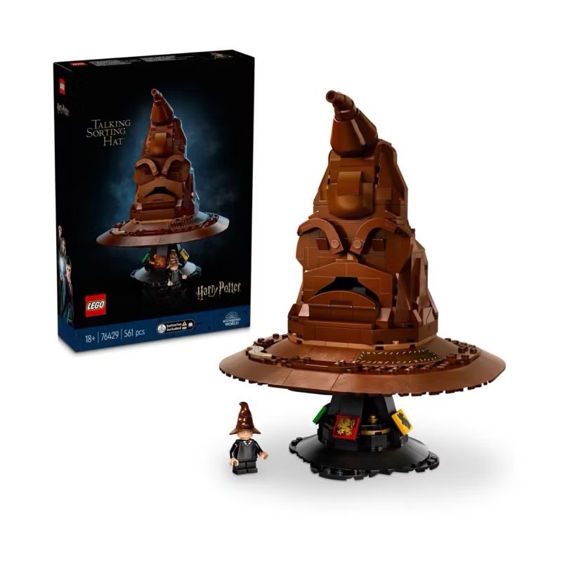 《好好。玩積木》LEGO 76429 分類帽 Talking Sorting Hat™  哈利波特系列-細節圖3