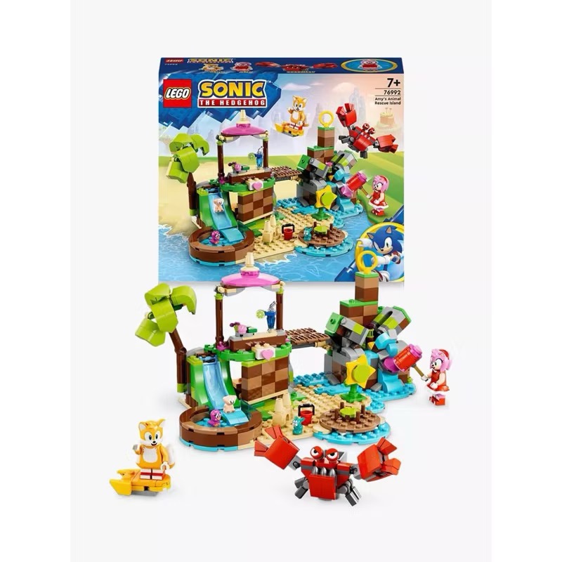 《好好玩積木》Lego 76992 Amy 的動物救援島嶼 音速小子系列-細節圖3