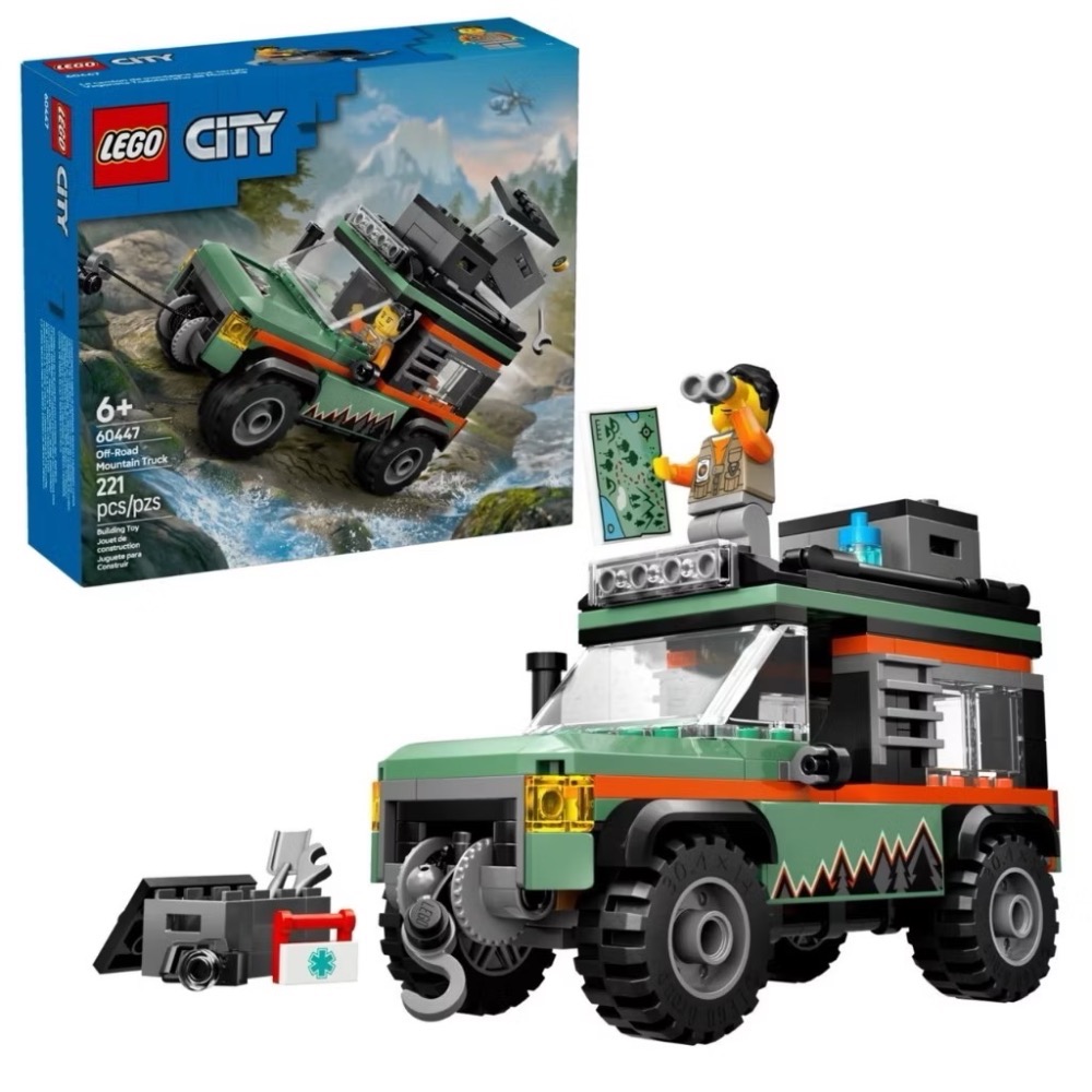 🐾好好·玩積木🐾 LEGO 60447 山地四驅越野車 City系列-細節圖3