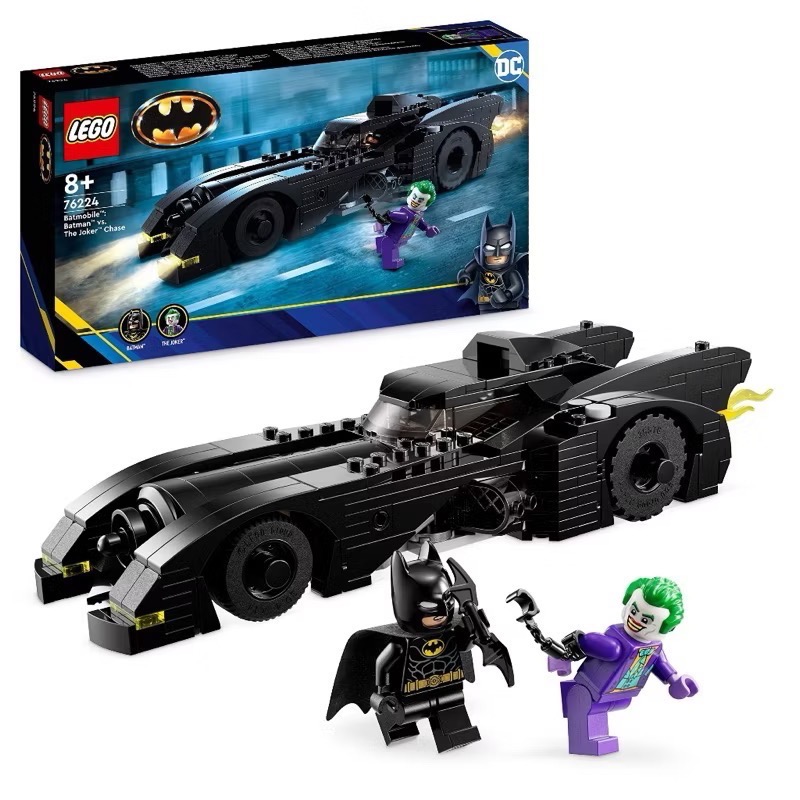 🐾好好·玩積木🐾 LEGO 76224 1989 蝙蝠車：蝙蝠俠與小丑對決 DC超級英雄 蝙蝠俠系列-細節圖3