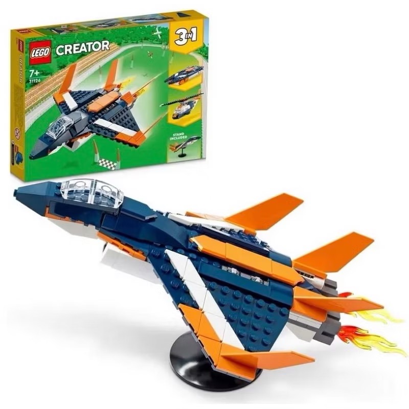 🐾好好·玩積木🐾 LEGO 31126 超音速噴射機創意百變3 合1 Creator系列-細節圖3